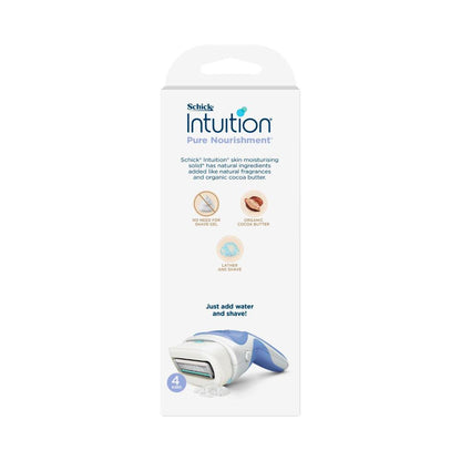 Schick Intuition Pure Nourishment Coconut Milk Razor Kit - 1 Each
