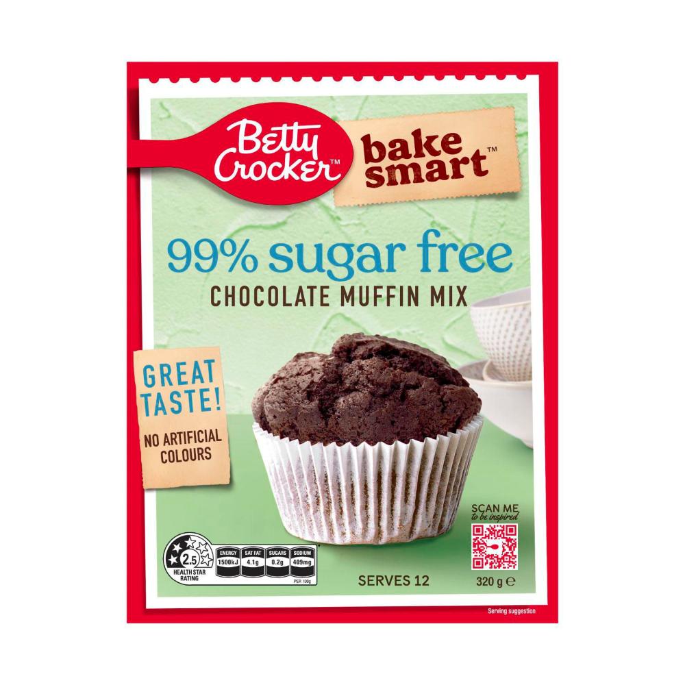 Betty Crocker Sugarfree Chocolate Muffin Mix - 320g