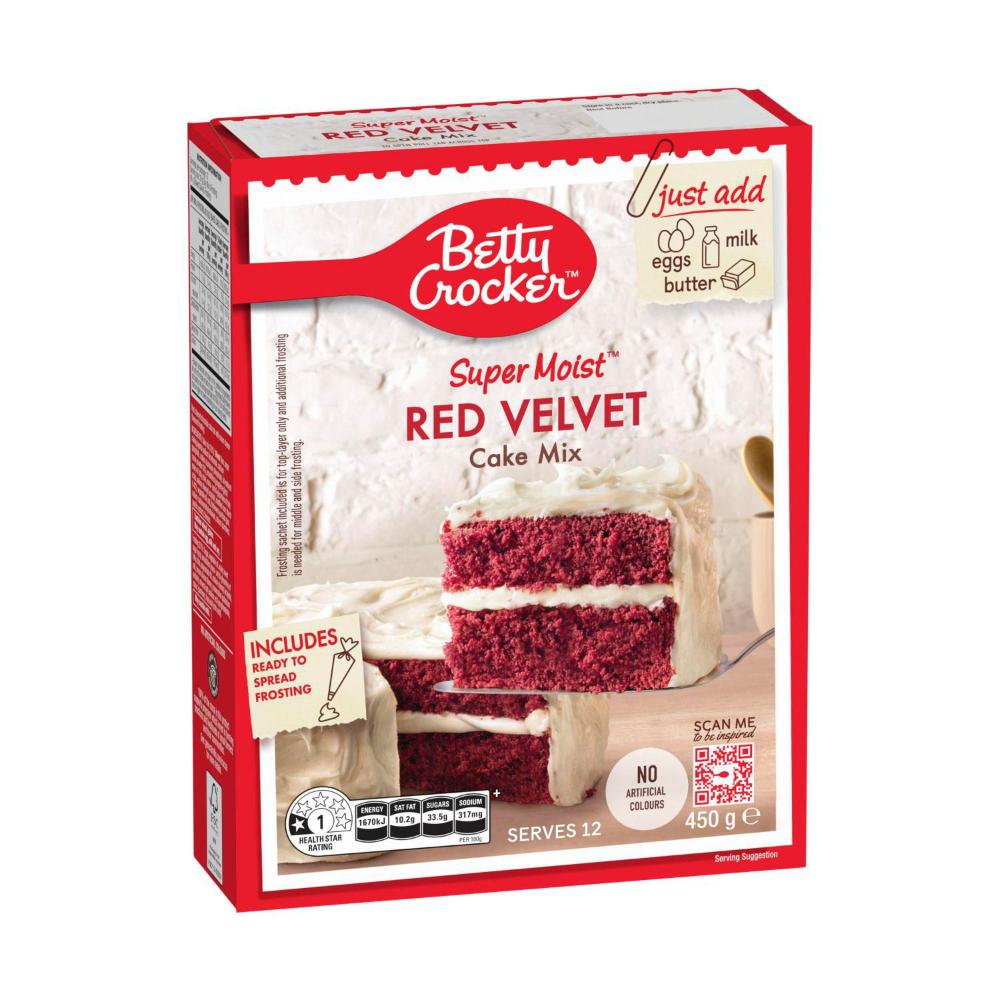 Betty Crocker Red Velvet Cake Mix - 450g