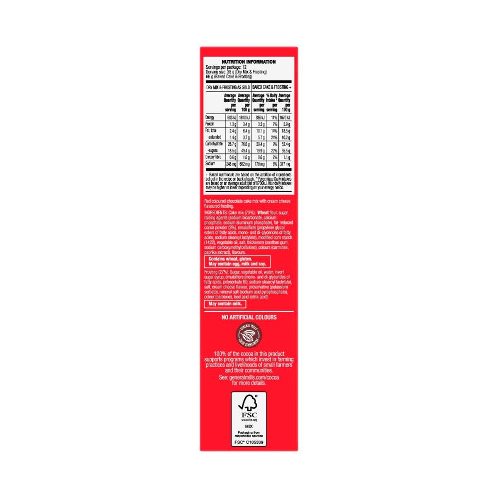 Betty Crocker Red Velvet Cake Mix - 450g