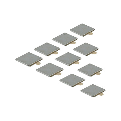 Everhang Rare Earth Square Adhesive Magnet - 15 x 15mm - 10 Pack
