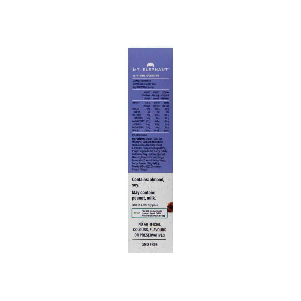 Mt Elephant Wholefood Double Choc Cookie Mix - 375g