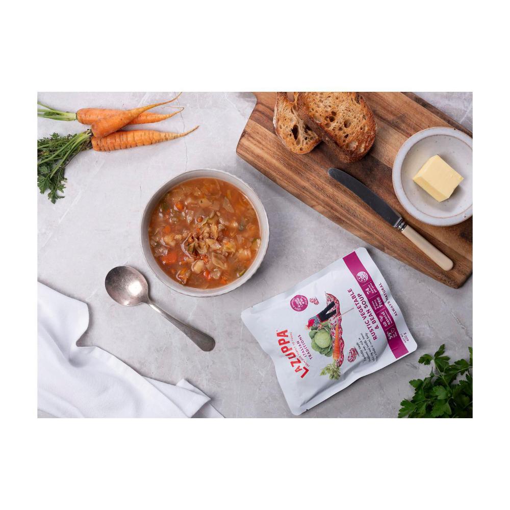 La Zuppa Soup Pouch Rustic Vegetable & Beans - 400g