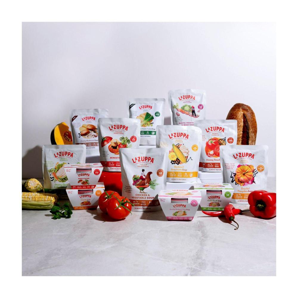 La Zuppa Soup Pouch Tuscan Chicken Vegetable & Rice - 400g