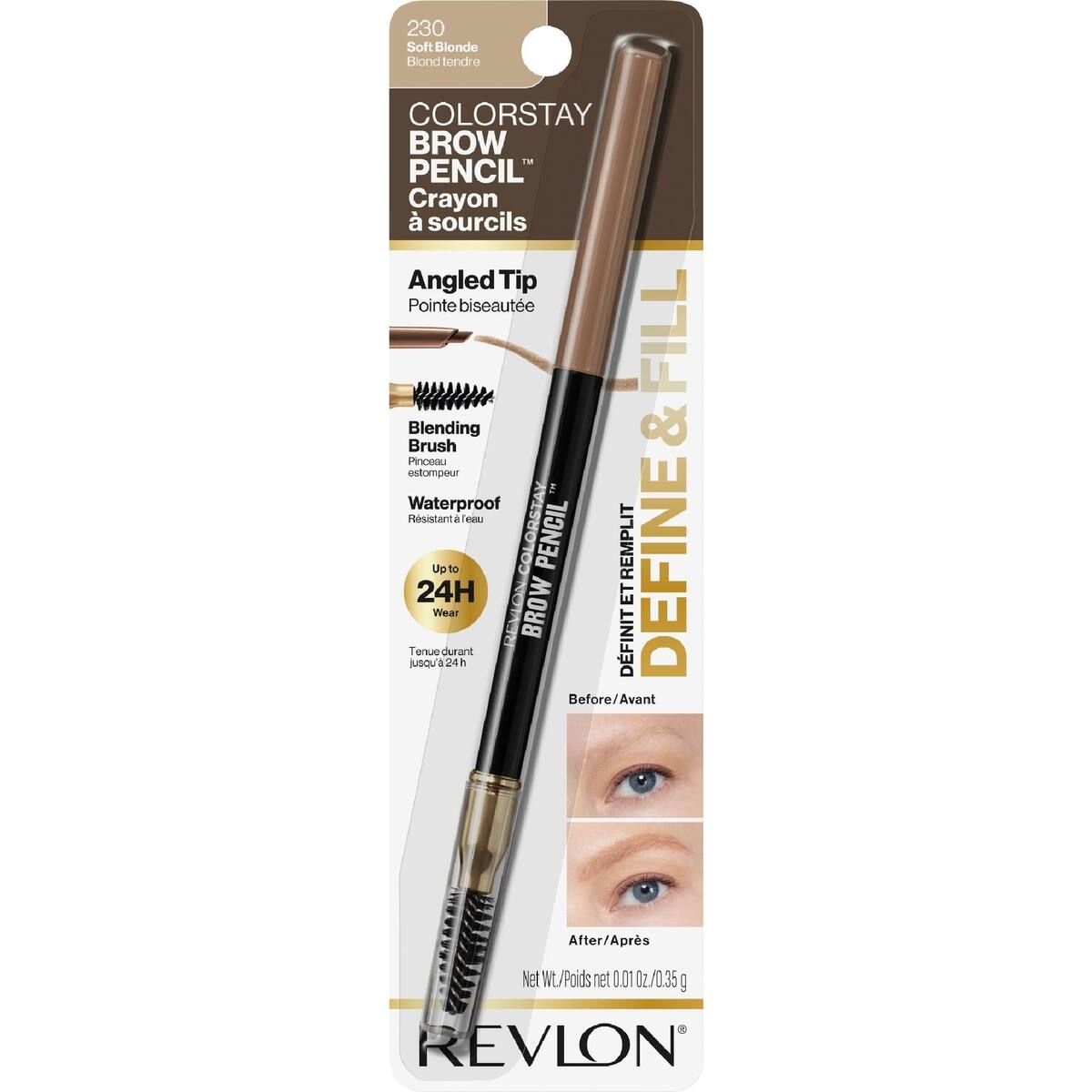 Revlon Colorstay Eyebrow Liner Soft Blonde Each
