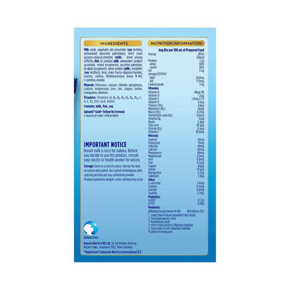Aptamil Gold+ Pronutra Follow on Sachet - 4 Pack
