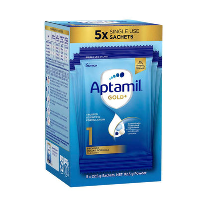 Aptamil Gold+ Pronutra Infant Formula Sachet - 5 Pack