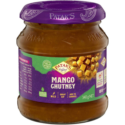Pataks Mango Chutney 340g