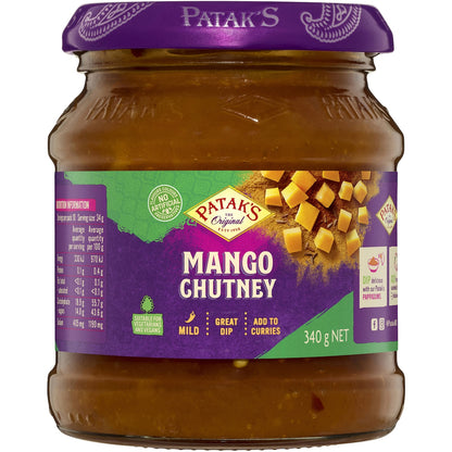 Pataks Mango Chutney 340g