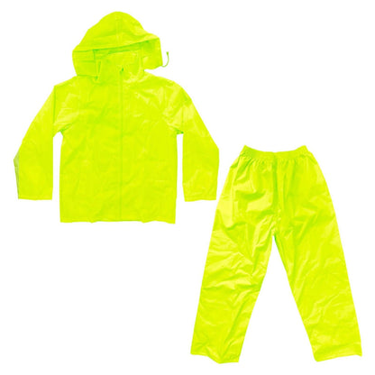 Craftright Yellow Rain Jacket Pants Set - M