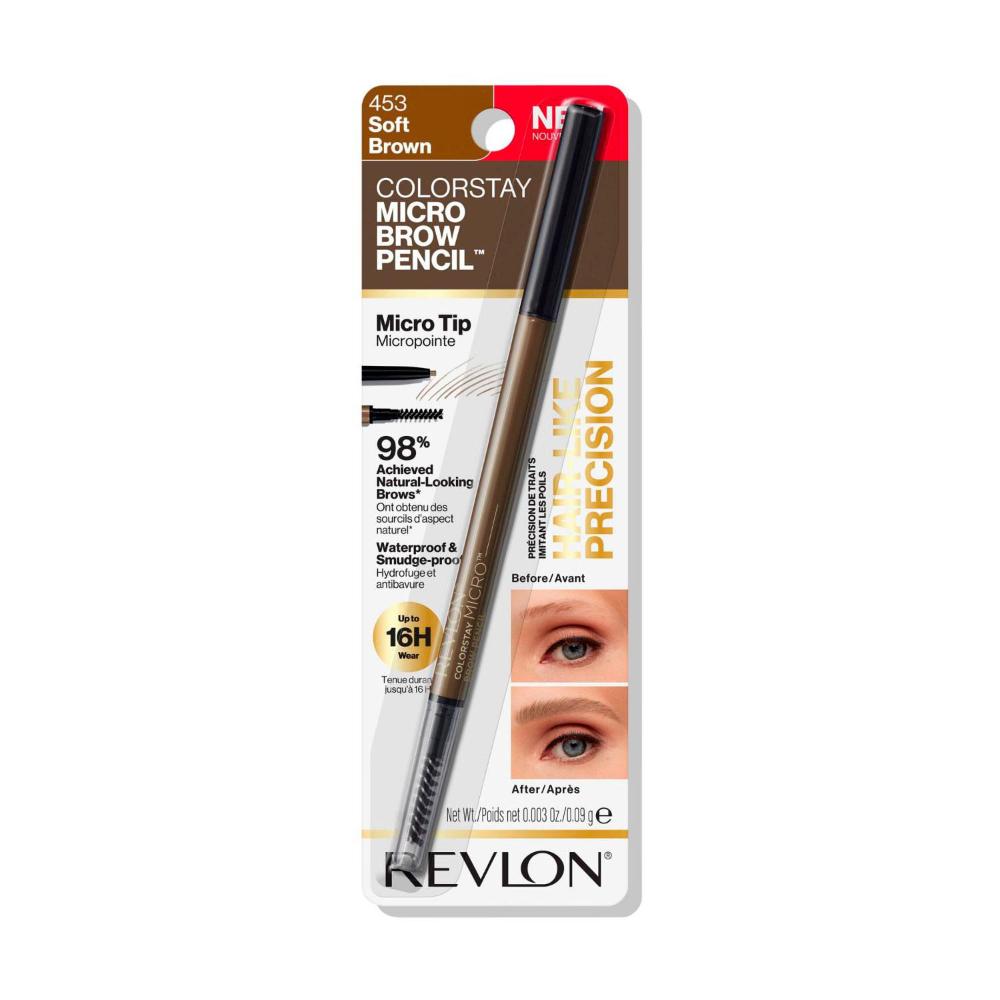 Revlon Colorstay Micro Brow Pencil Soft Brown - 0.09g