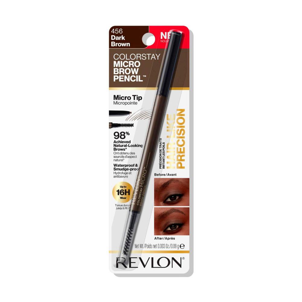 Revlon Colorstay Micro Brow Pencil Dark Brown - 0.09g