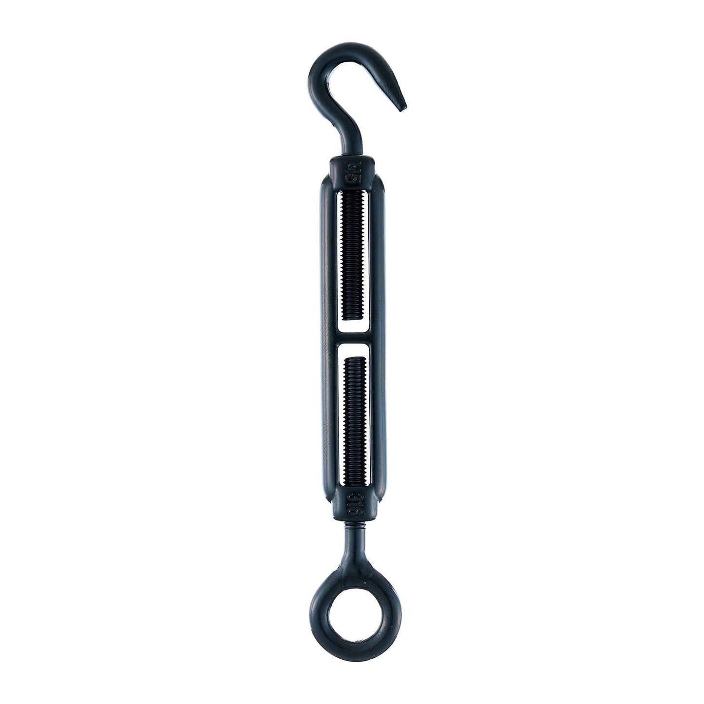 Taskmaster Black Turnbuckle Hook and Eye - 5mm - 6 Pack
