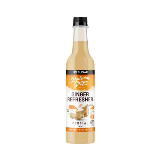 Buderim Ginger No Sugar Cordial - 750mL