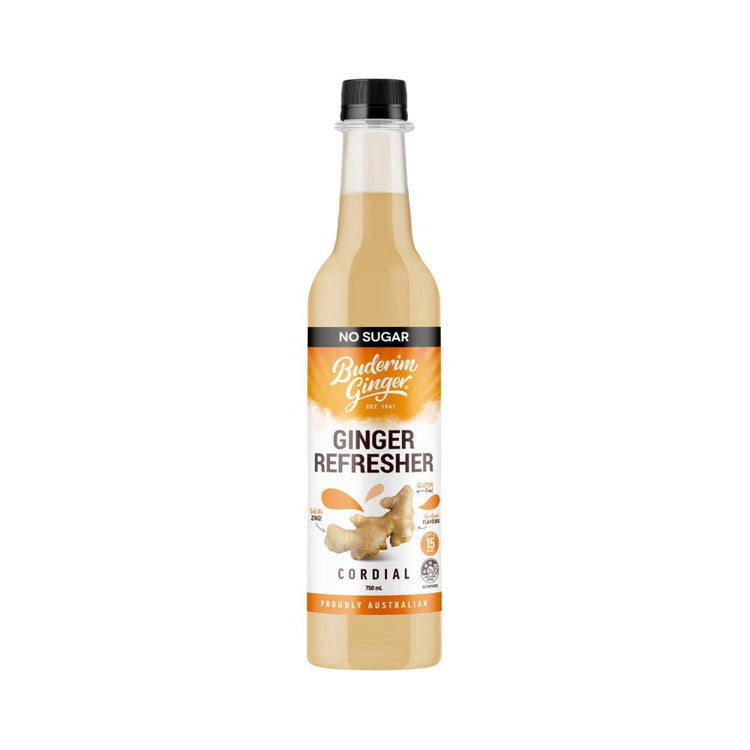 Buderim Ginger No Sugar Cordial - 750mL