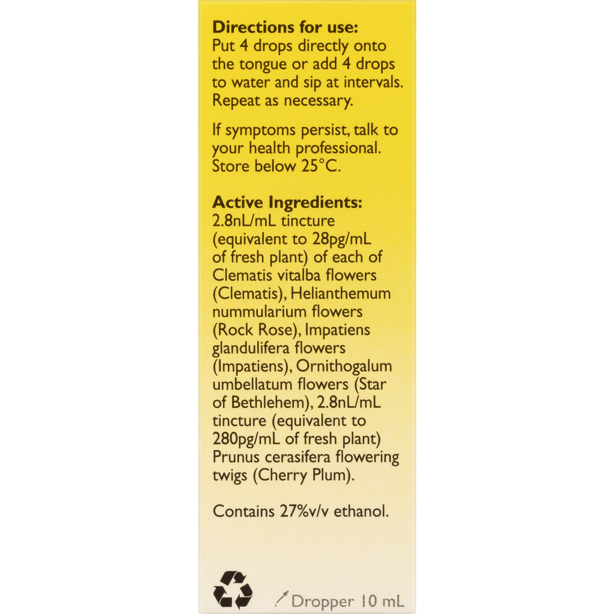 Rescue Remedy Liquid Drops 10mL