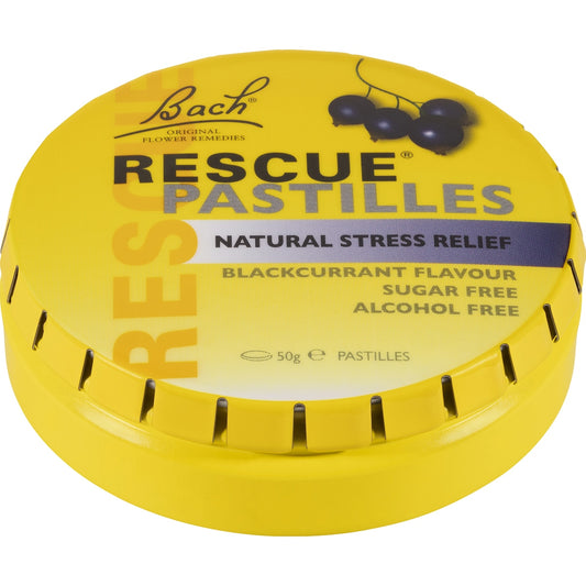 Bach Remedy Stress Relief Pastill Blackcurrant 50g