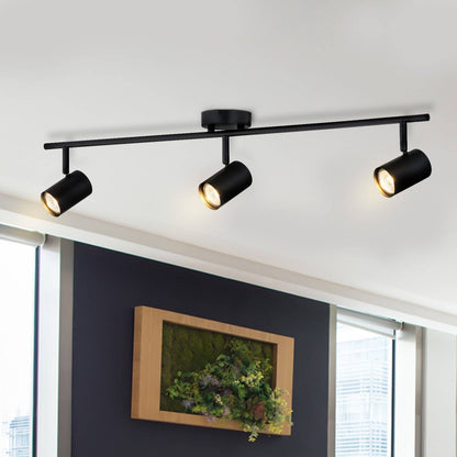 Verve Design Black Gabriella 3 Head Adjustable Spotlight - 1770mm