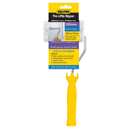 Uni Pro Mini Roller Set - 100mm - 10mm Microfibre