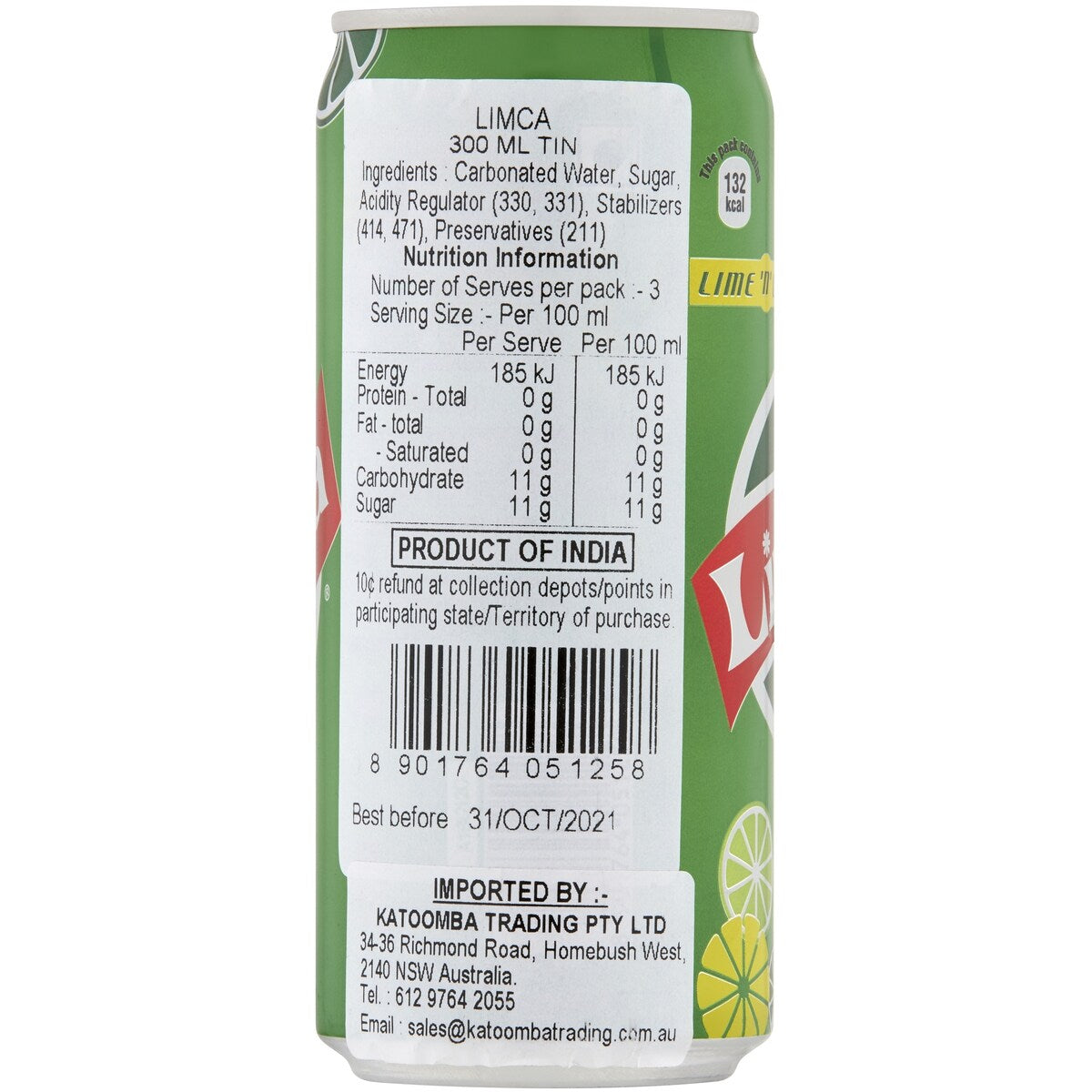 Limca Drink Can 300ml