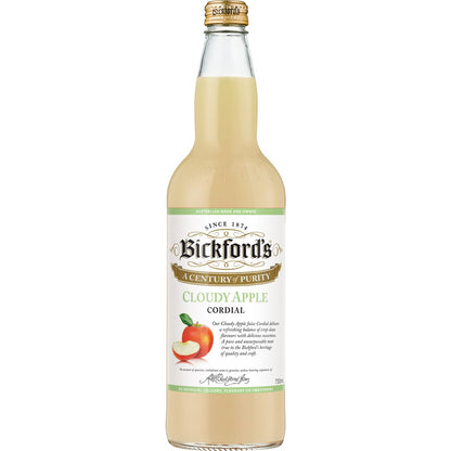 Bickford's Cloudy Apple Juice Cordial Cordial 750mL