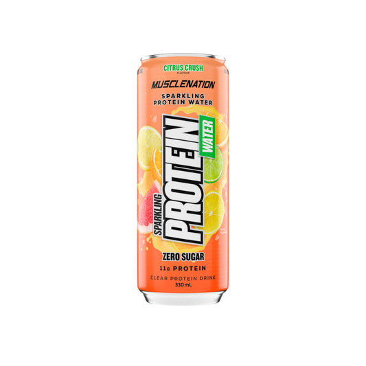 Muscle Nation Sparkling Protein Water Citrus Crush - 330mL