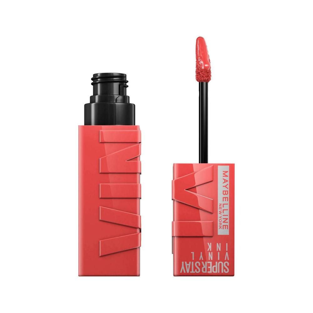 Maybelline Super Stay Vinyl Ink Lipstick Peachy - 4.2mL