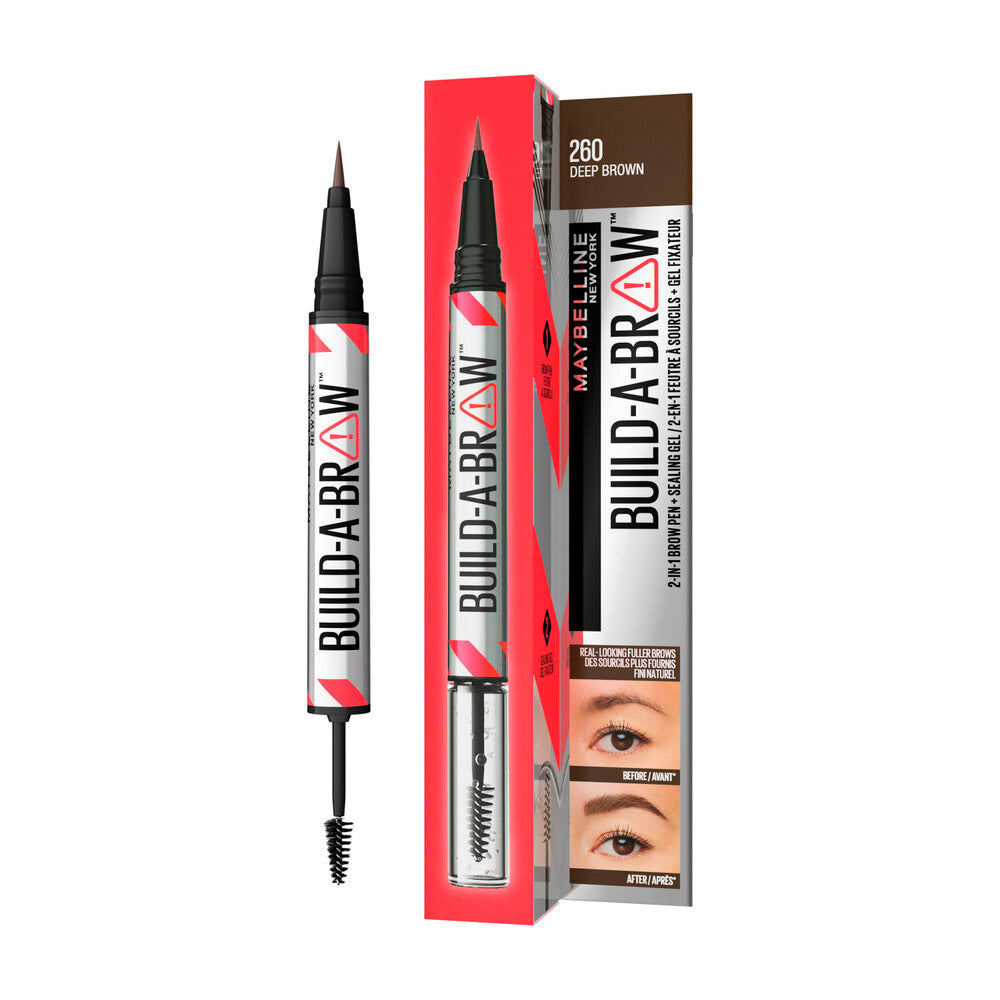 Maybelline Build A Brow Deep Brown - 1.4mL
