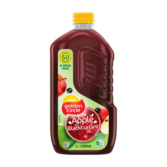 Golden Circle Cordial Apple Blackcurrant - 2L