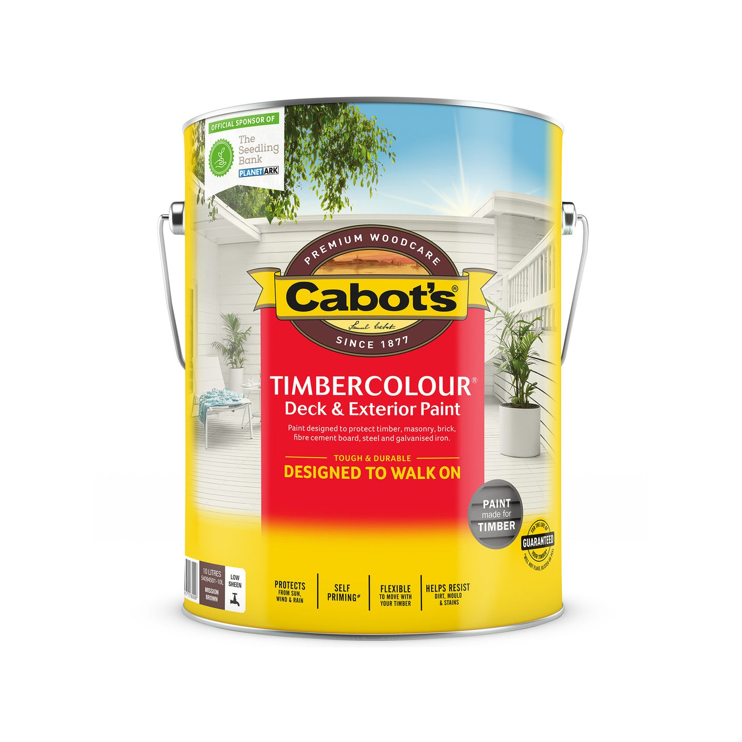 Cabot Timbercolour Deck Paint - 10L