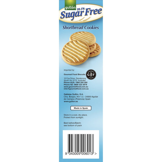 Gullon Cookies Sugar Free Short Bread 330g