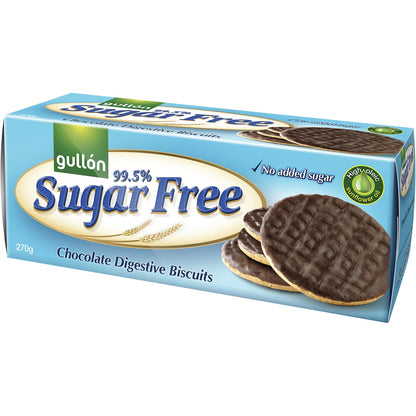 Gullon Sugar Free Digestives Chocolate each