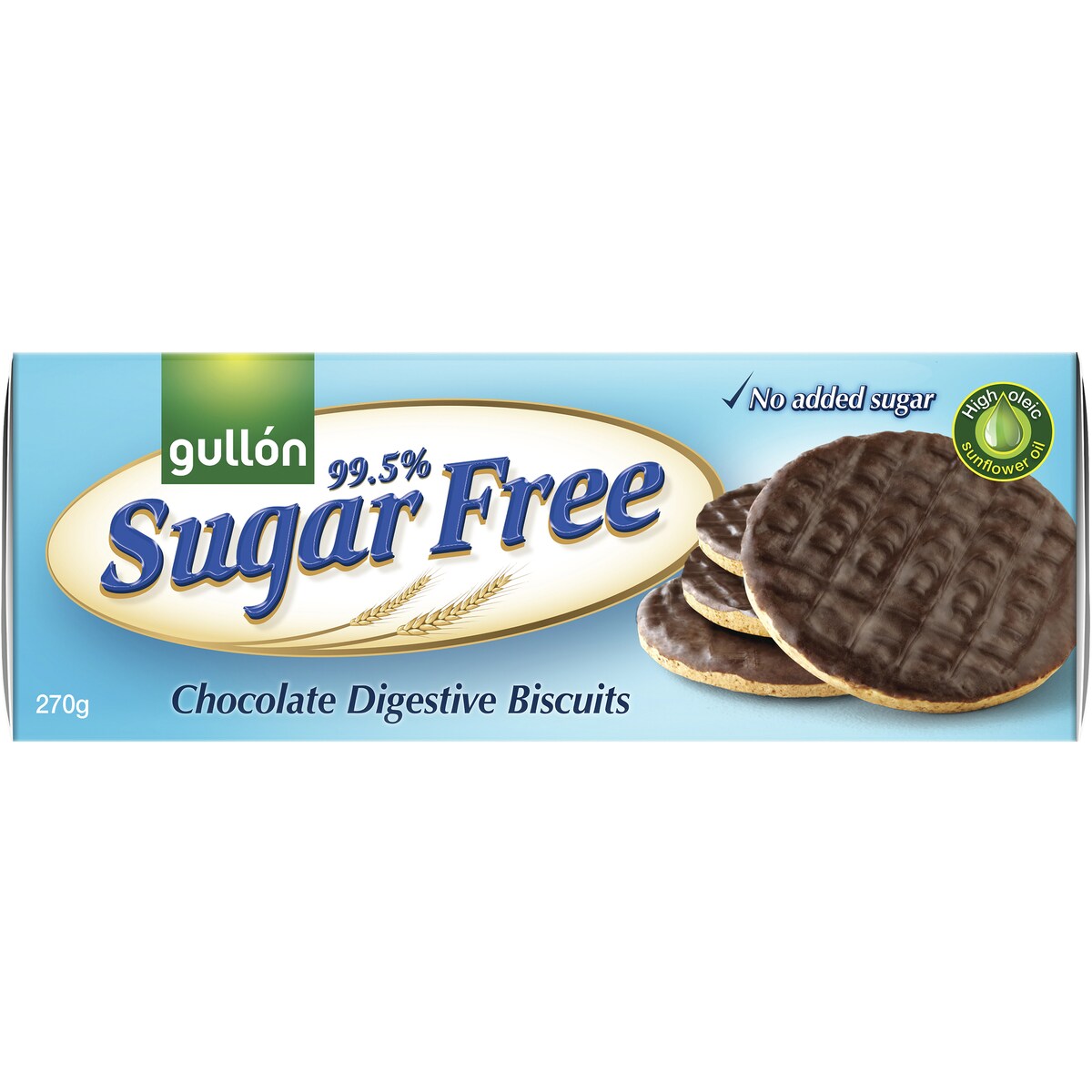 Gullon Sugar Free Digestives Chocolate each
