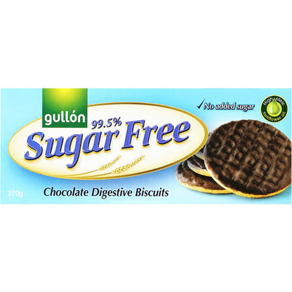 Gullon Sugar Free Digestives Chocolate each