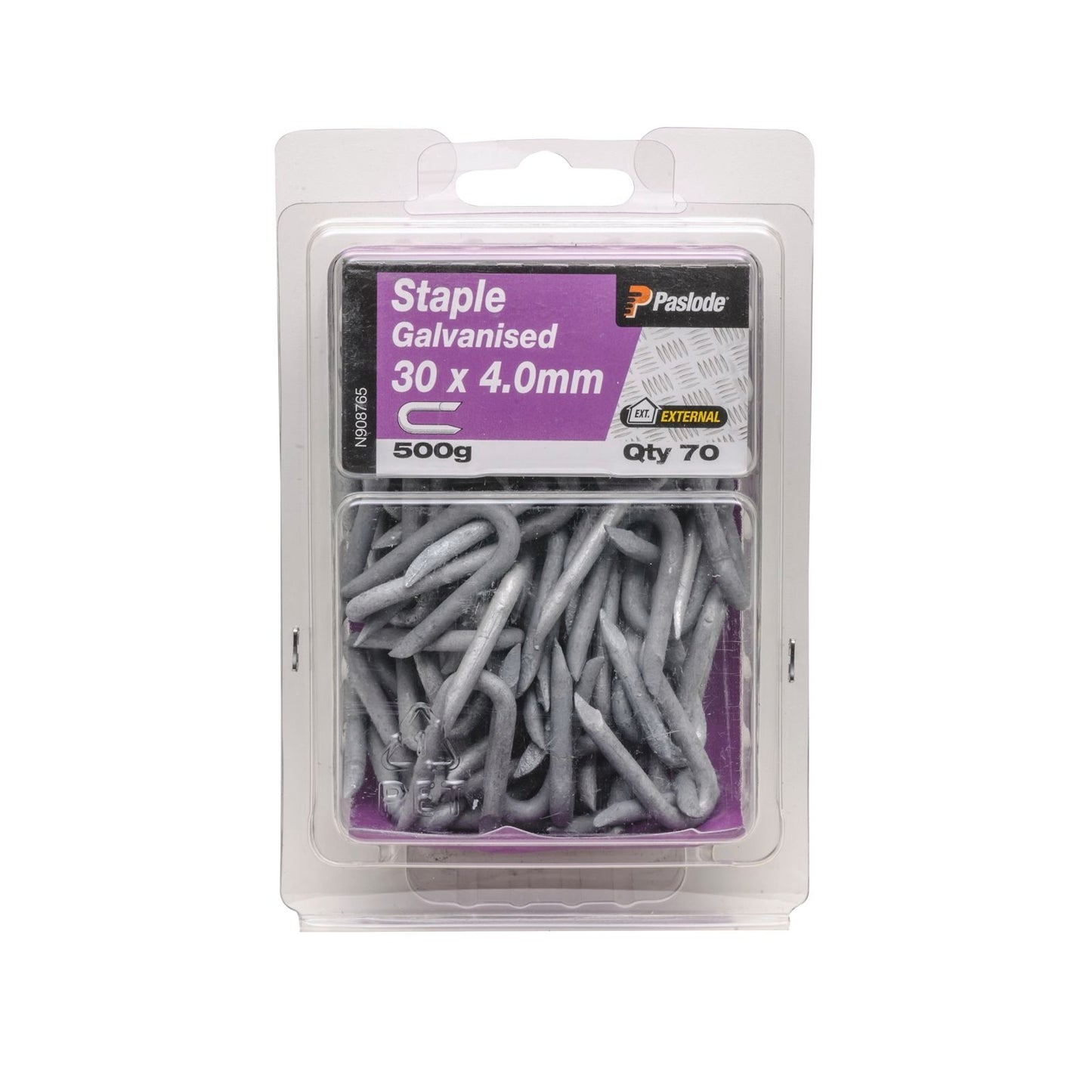 Paslode Staple Nails - 30 x 4mm - 70 Pack