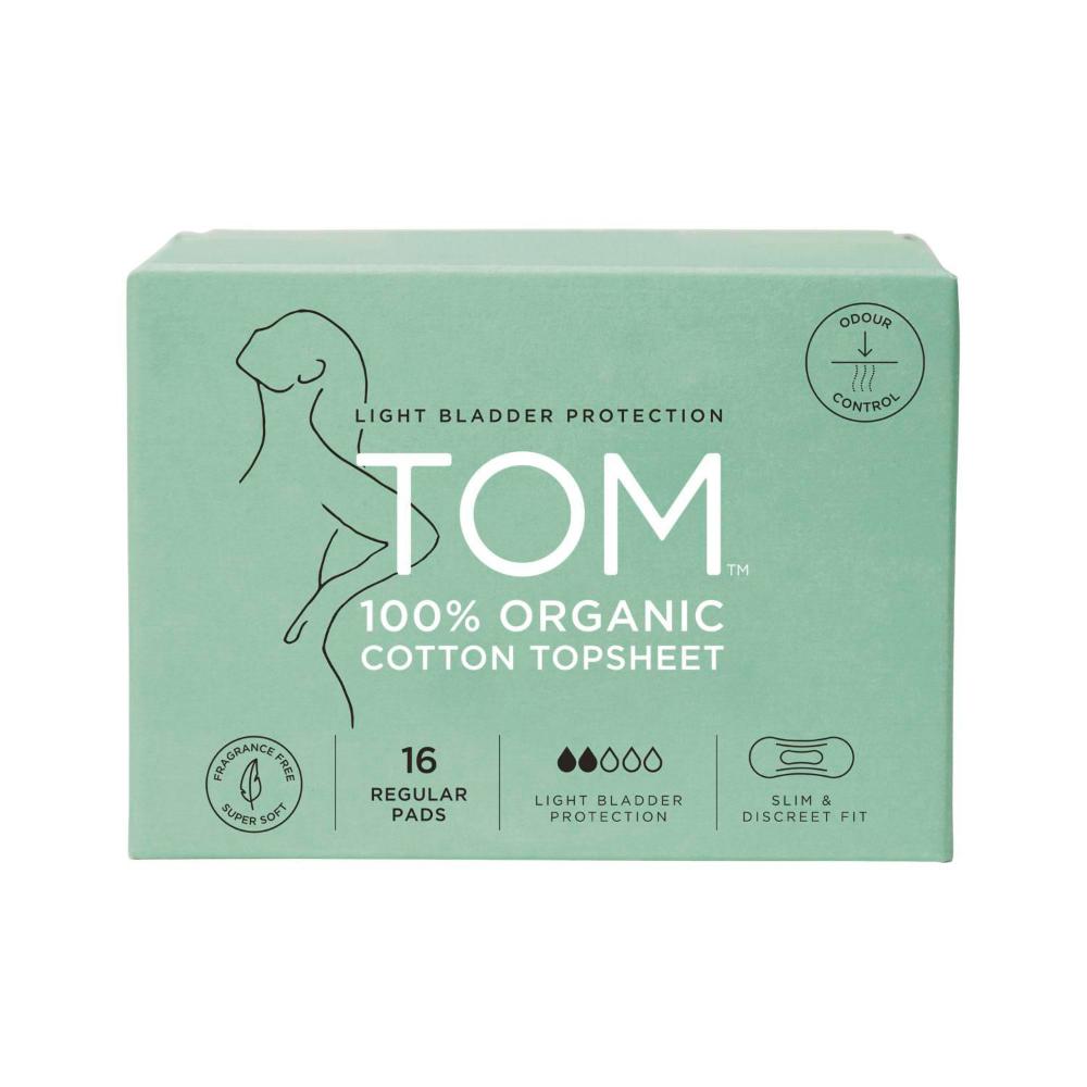 Tom Incontinence Pads Regular - 16 pack