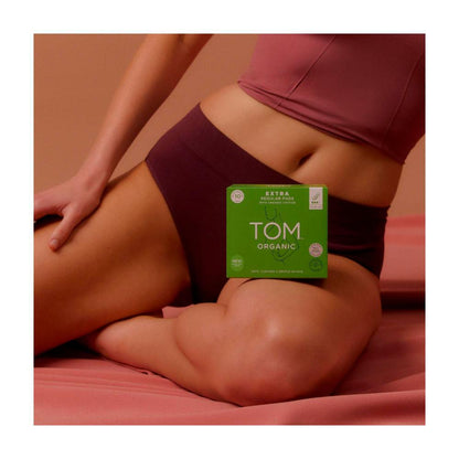 TOM Organic Pads Regular Extra Thick - 10 pack