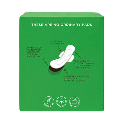 TOM Organic Pads Regular Extra Thick - 10 pack