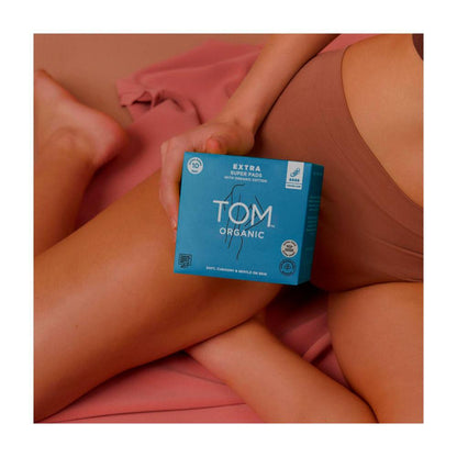 TOM Organic Pads Extra Thick Super - 10 pack