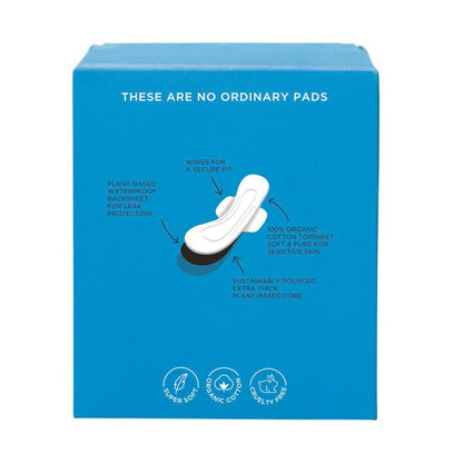 TOM Organic Pads Extra Thick Super - 10 pack