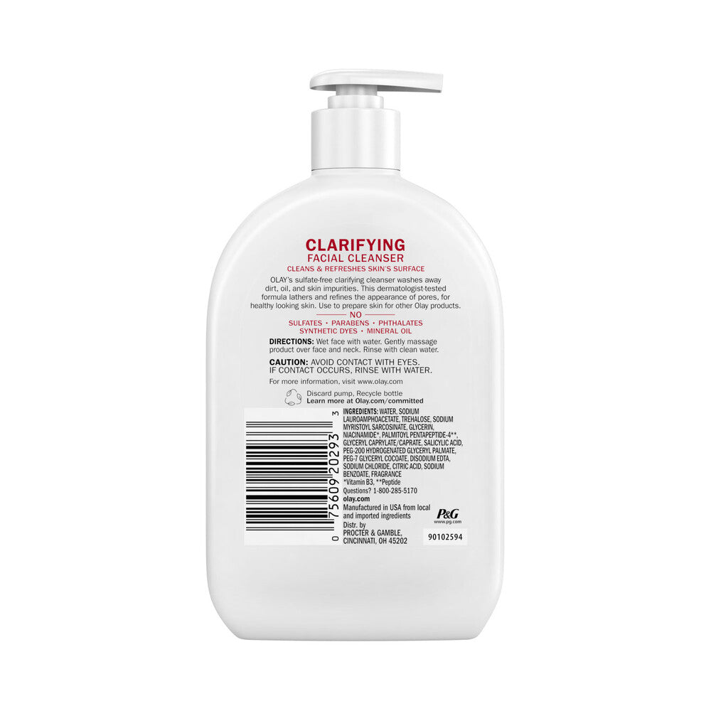 Olay Regenerist Niacinamide + Peptide24 Cleanser - 473mL