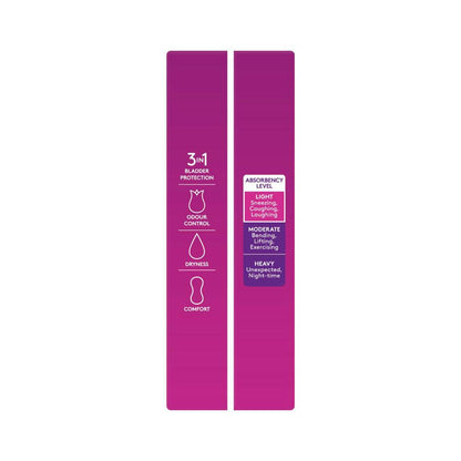 Poise Liners For Bladder Leaks Regular - 52 pack