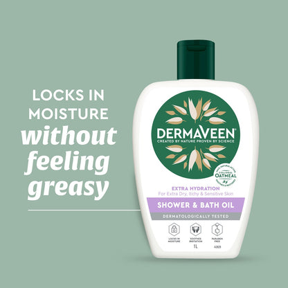 Dermaveen Body Wash Shower And Bath Oil 500ml