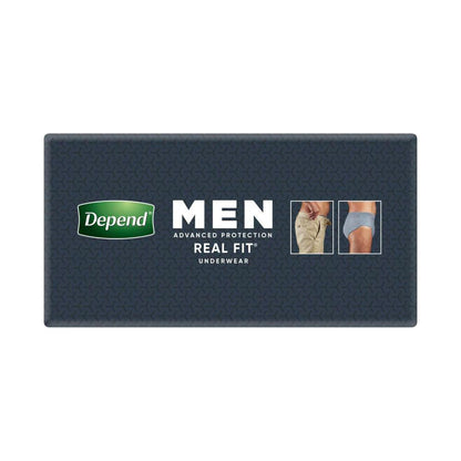 Depend Men Real Fit Underwear Large - 16 pack