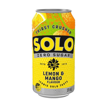 Solo Soft Drink Mango Zero 10x375ml