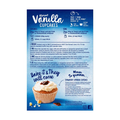 White Wings Vanilla Cupcake Mix - 410g
