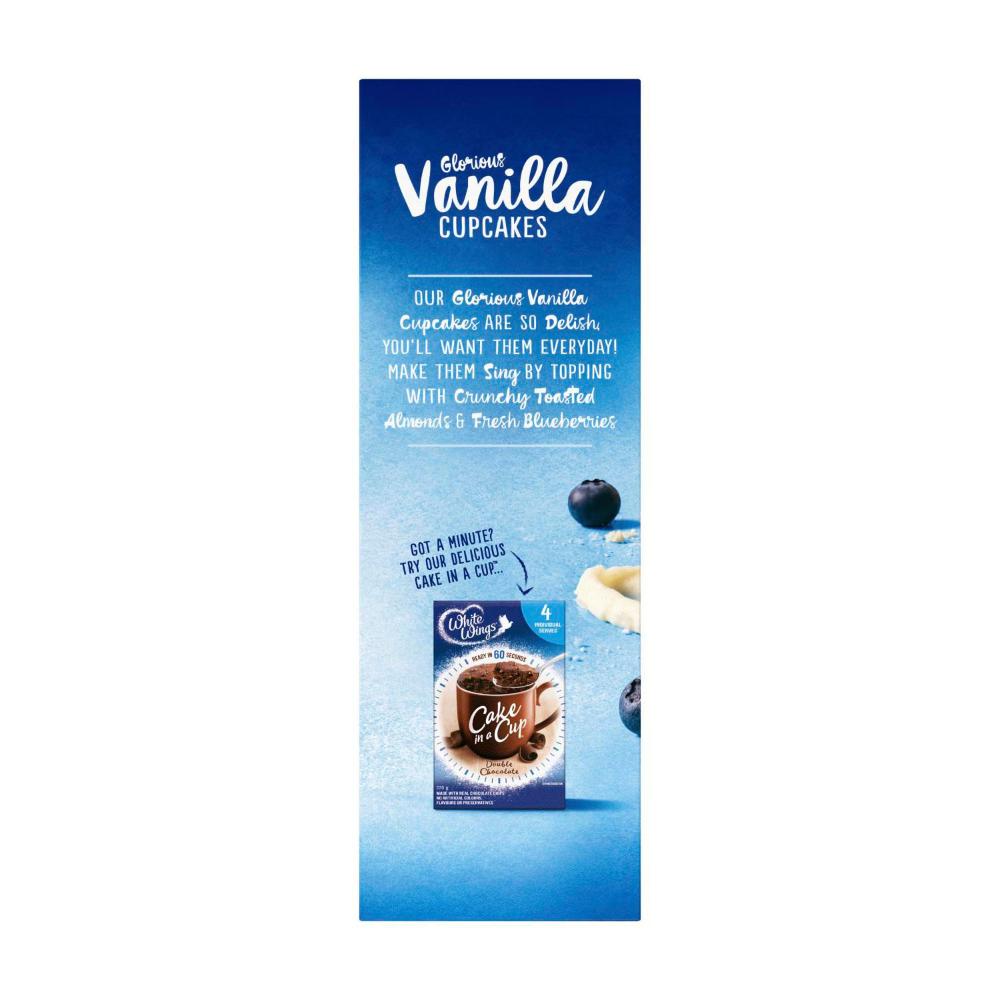 White Wings Vanilla Cupcake Mix - 410g