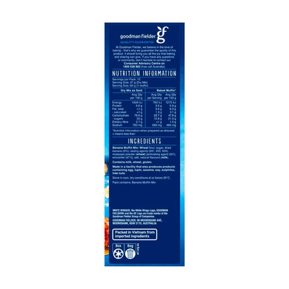 White Wings Banana Muffin Mix - 455g