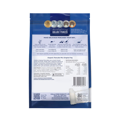 Kialla Organic Pancake Mix Original - 1kg