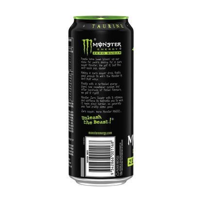 Monster Energy Drink Zero Sugar Can - 500mL
